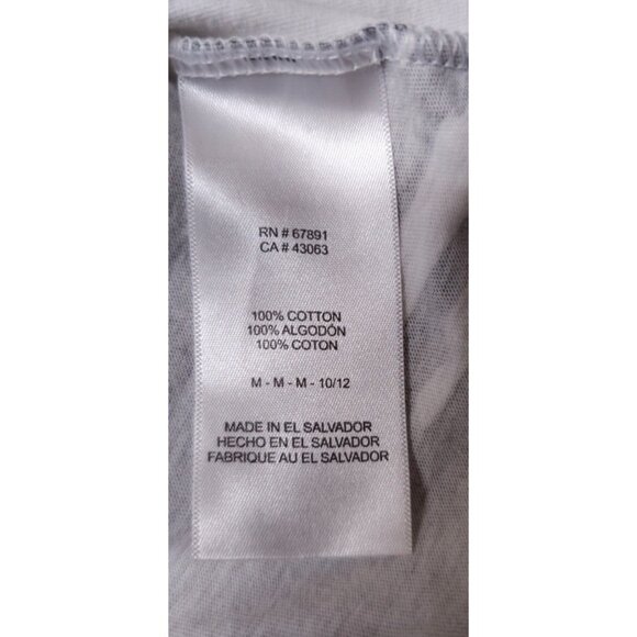 Mitchell Ness Arizona Cardinal Teens Medium 10/12 Spellout Paint Brush T-Shirt - Picture 10 of 10